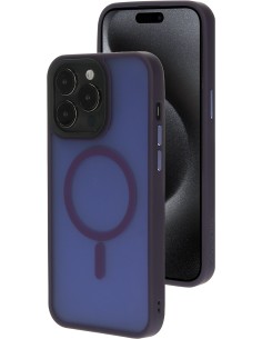 Mobiparts Hardcover Apple iPhone 15 Pro Max Satin Purple (Magsafe Compatible)