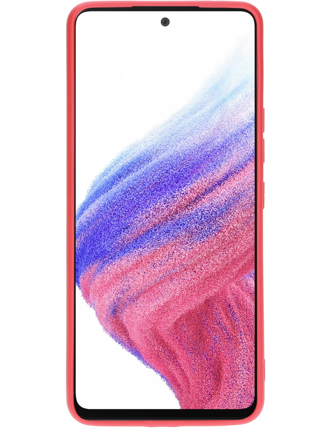 Mobiparts Silicone Cover Samsung Galaxy A53 (2022) Scarlet Red