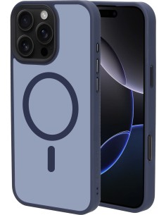 Mobiparts Hardcover Apple iPhone 16 Pro Max Satin Blue (Magsafe Compatible)