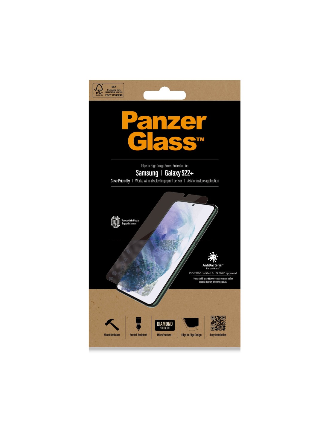 PanzerGlass Samsung Galaxy S22+ CF Super+ Glass AB