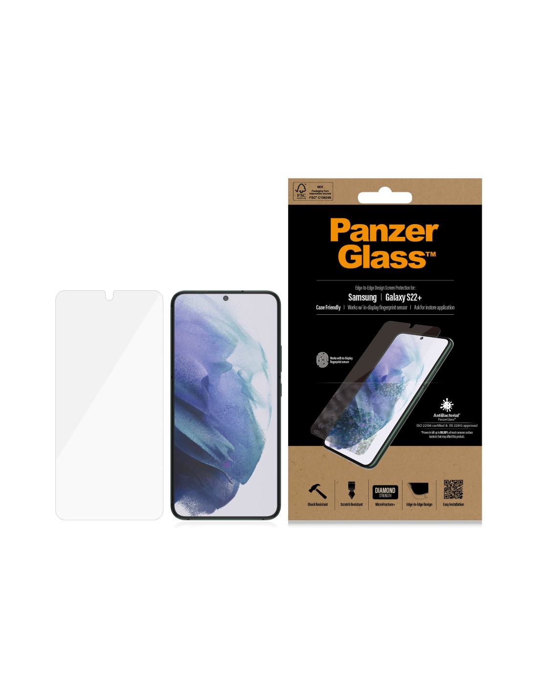 PanzerGlass Samsung Galaxy S22+ CF Super+ Glass AB