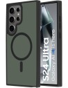 Mobiparts Hardcover Samsung Galaxy S24 Ultra Satin Black (Magsafe Compatible)