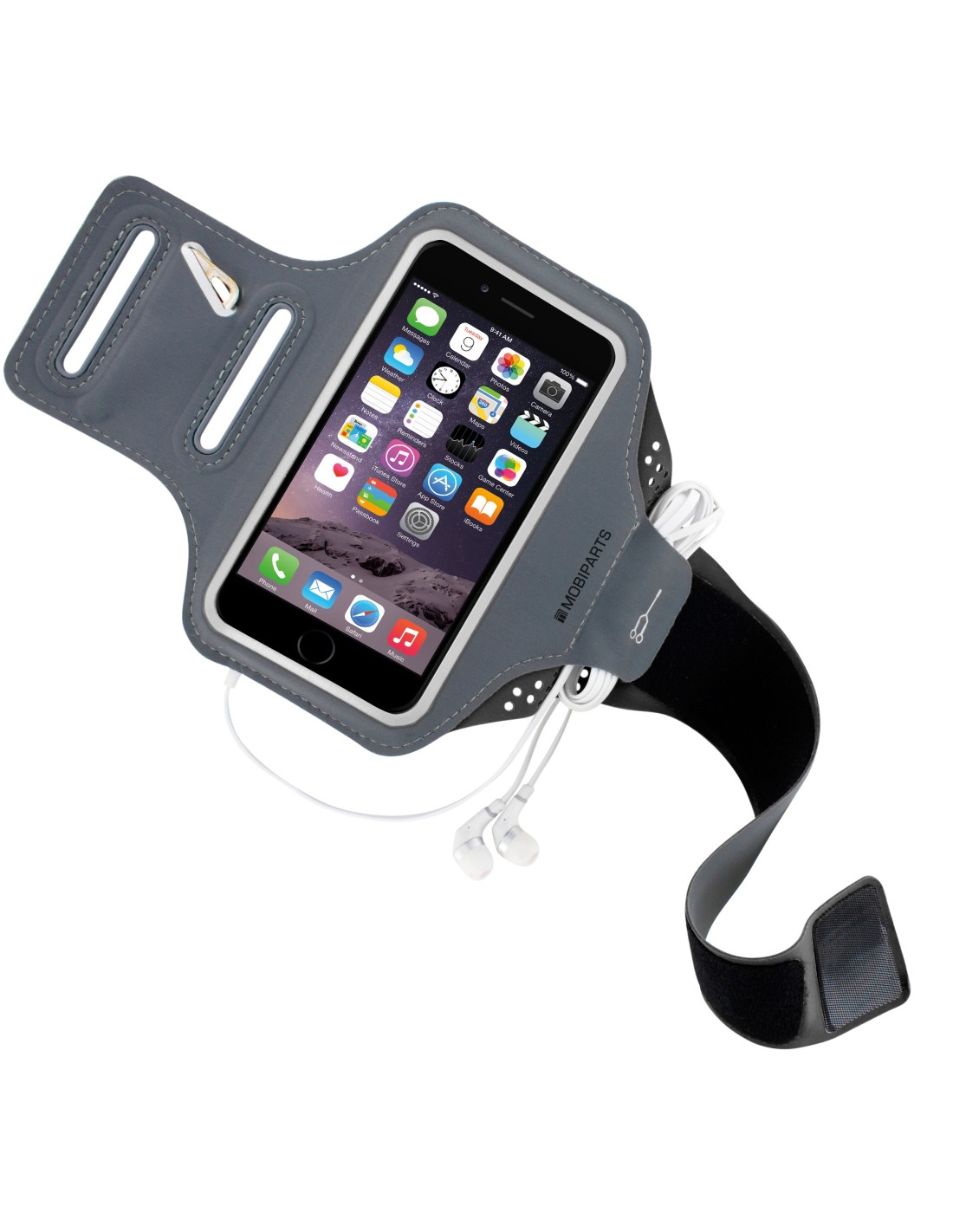 Mobiparts Comfort Fit Sport Armband Size L Black