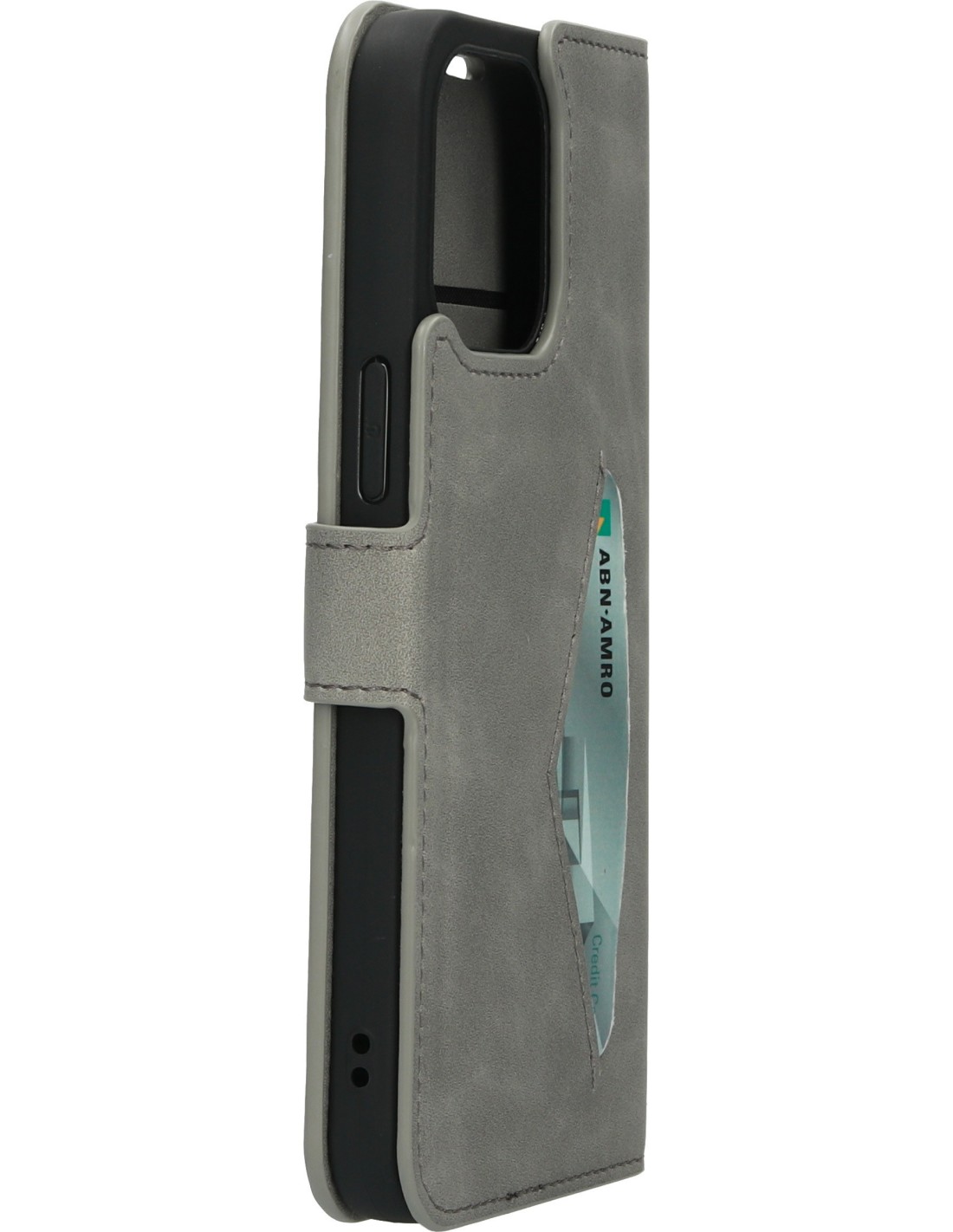Mobiparts Classic Wallet Case Apple iPhone 14 Pro Max Granite Grey