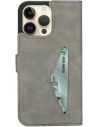 Mobiparts Classic Wallet Case Apple iPhone 14 Pro Max Granite Grey