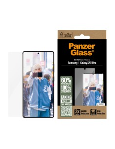PanzerGlass Samsung Galaxy S25 Ultra - Ultra-Wide Fit Refresh with EasyAligner 2