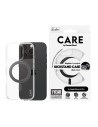 CARE by PanzerGlass Feature Case Transparent w. Black Kickstand & MagSafe iPhone 16 Pro