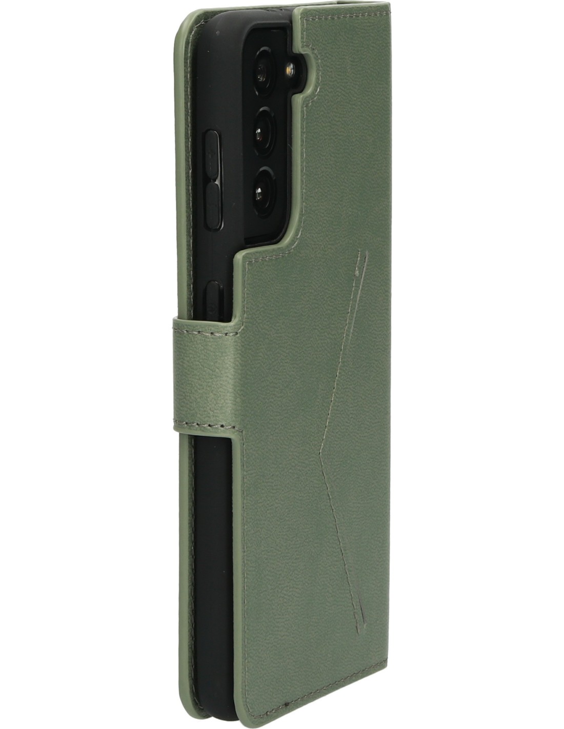 Mobiparts Classic Wallet Case Samsung Galaxy S21 Stone Green
