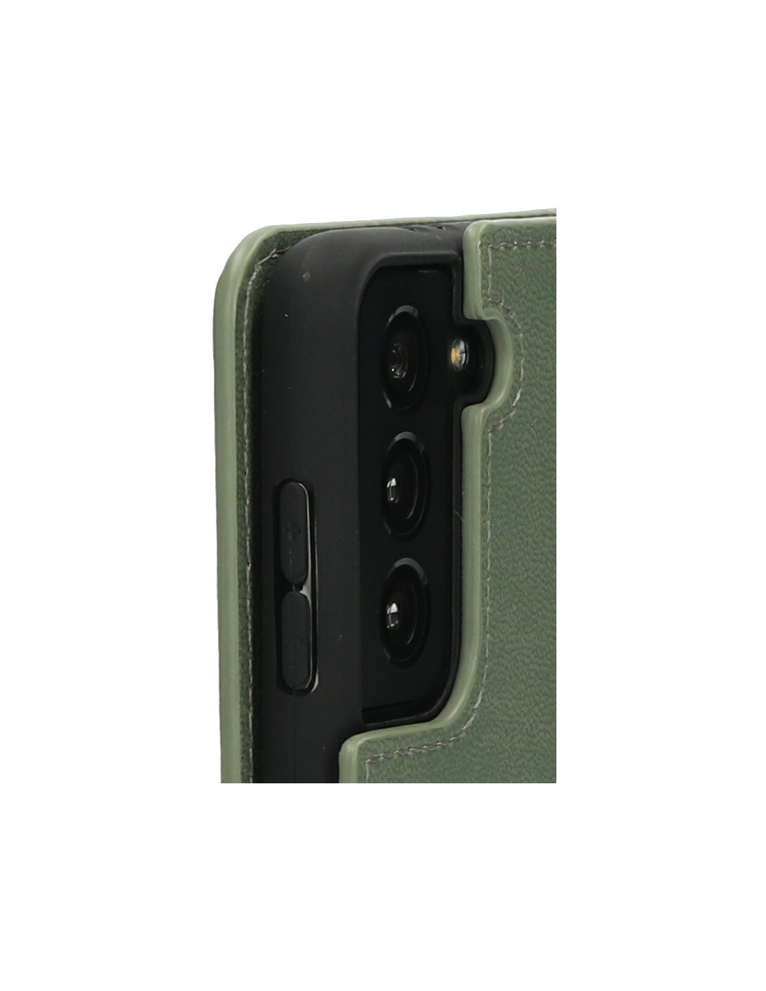 Mobiparts Classic Wallet Case Samsung Galaxy S21 Stone Green