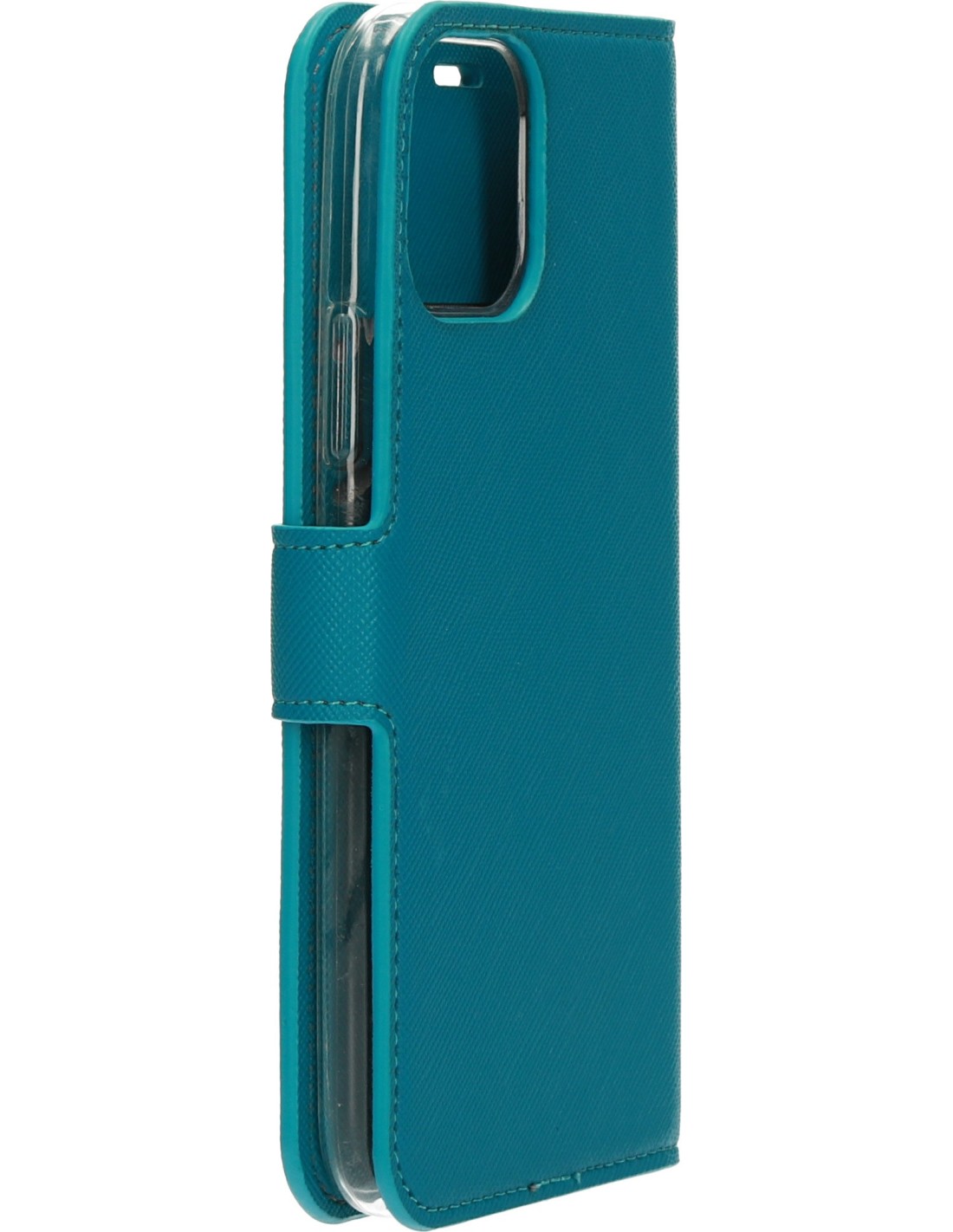 Mobiparts Saffiano Wallet Case Apple iPhone 11 Pro Turquoise