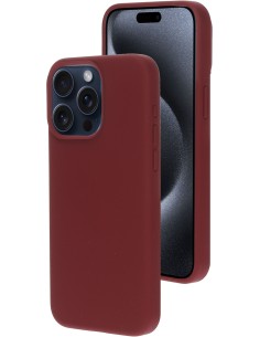 Mobiparts Silicone Cover Apple iPhone 15 Pro Max Plum Red