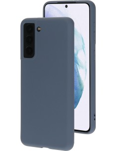 Mobiparts Silicone Cover Samsung Galaxy S21 Royal Grey