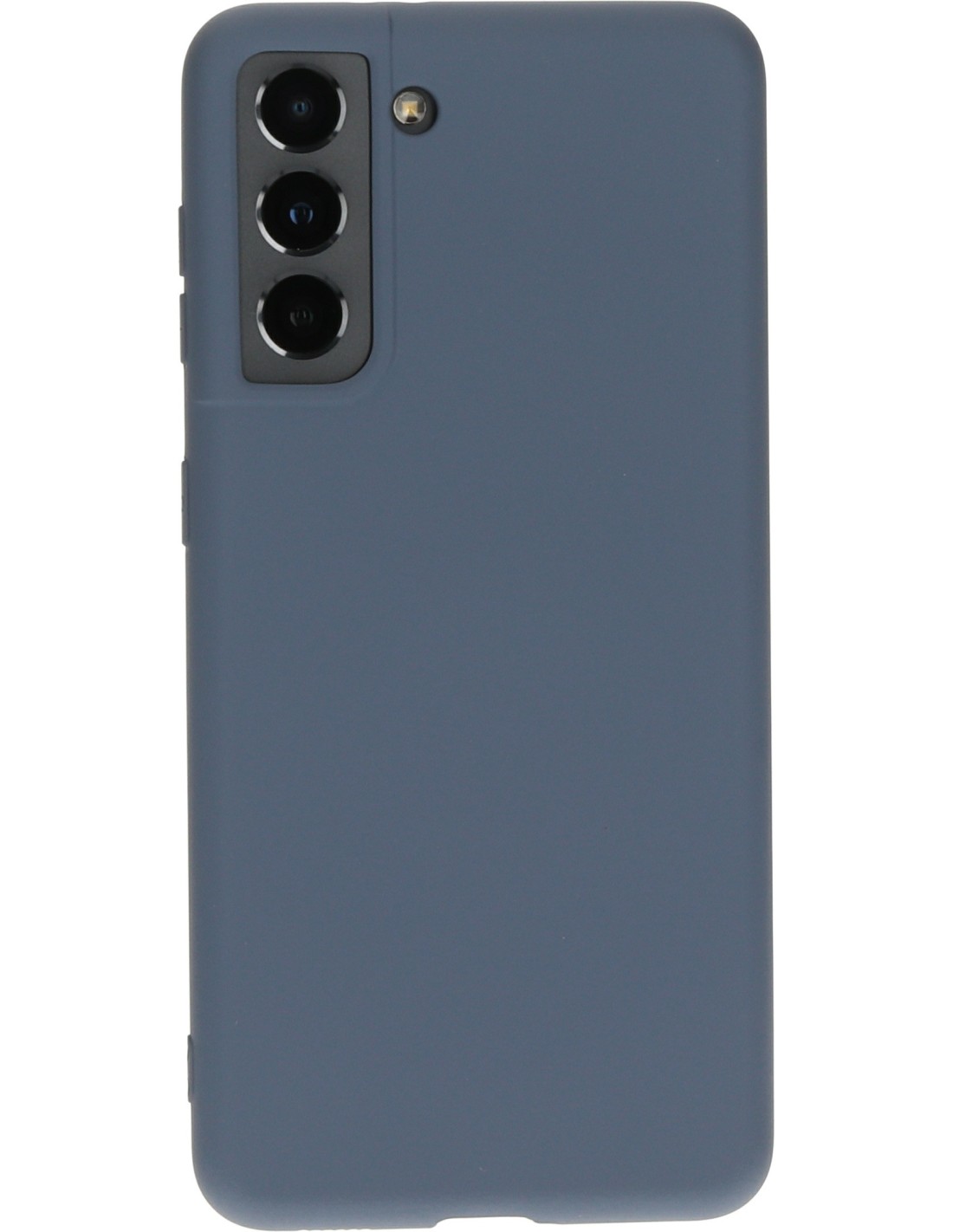 Mobiparts Silicone Cover Samsung Galaxy S21 Royal Grey