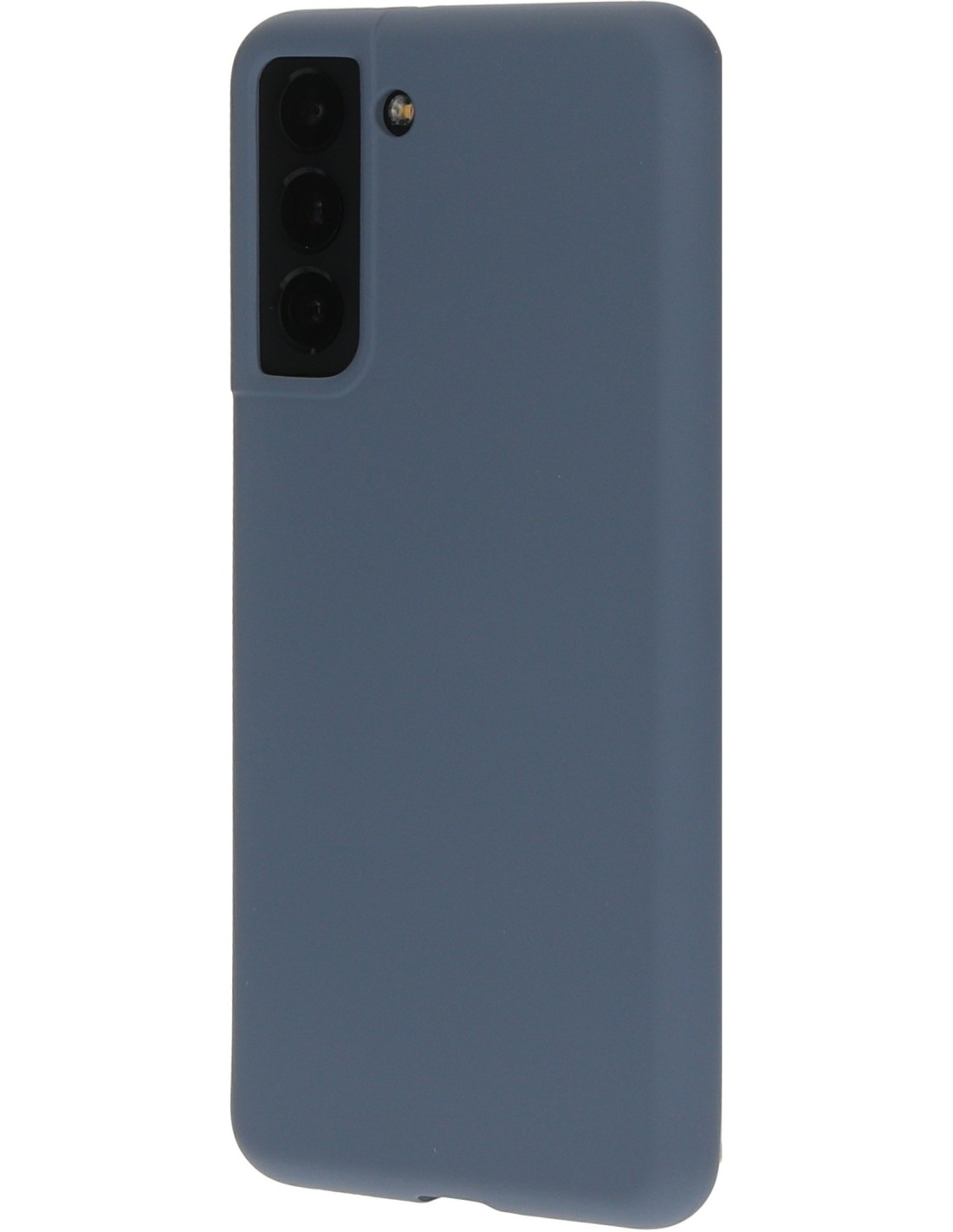 Mobiparts Silicone Cover Samsung Galaxy S21 Royal Grey