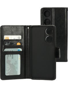 Mobiparts Classic Wallet Case Oppo A98 5G Black