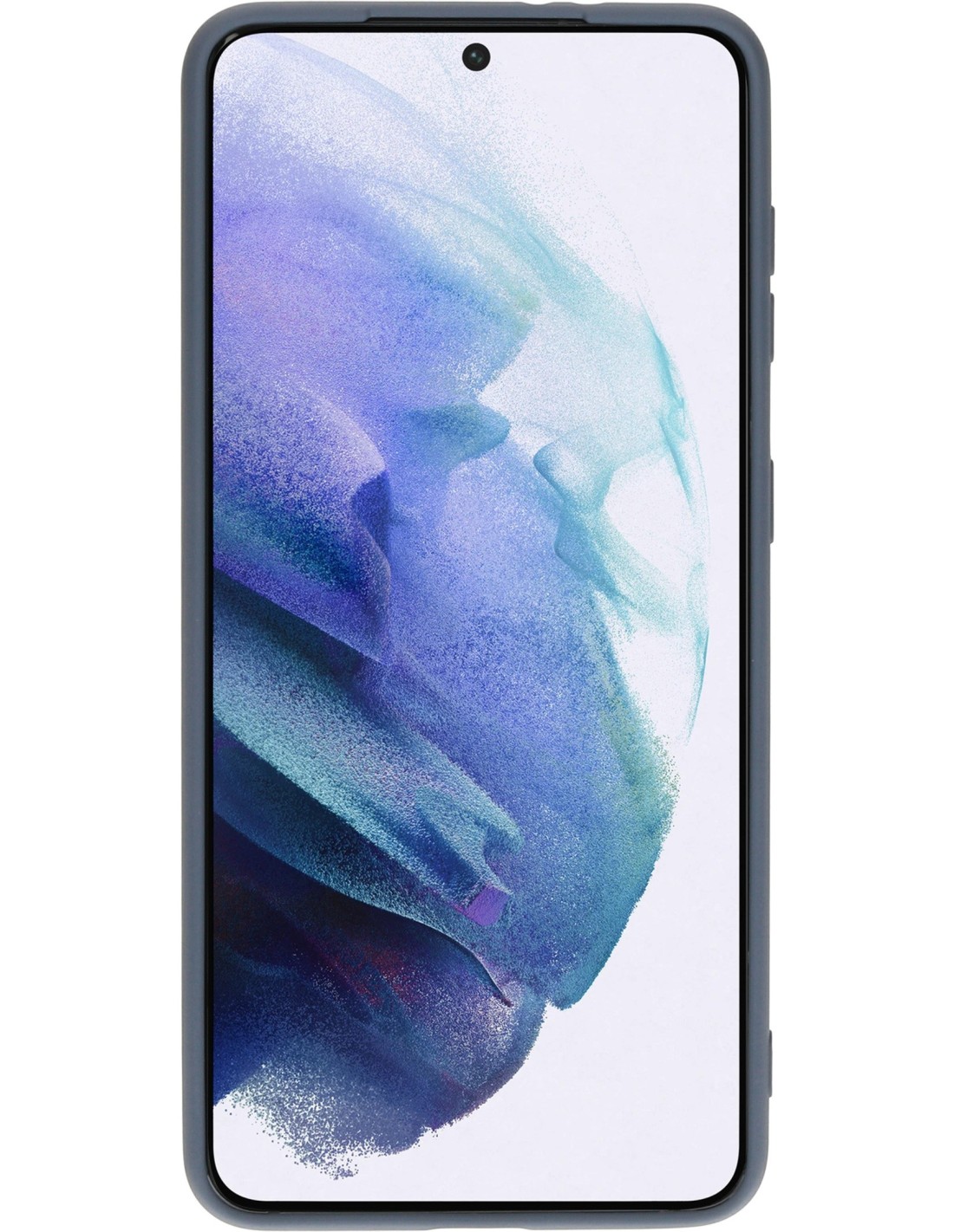 Mobiparts Silicone Cover Samsung Galaxy S21 Royal Grey