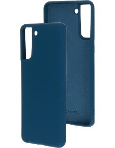 Mobiparts Silicone Cover Samsung Galaxy S21 Plus Blueberry Blue