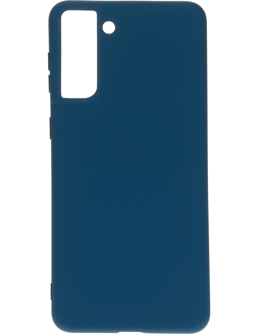 Mobiparts Silicone Cover Samsung Galaxy S21 Plus Blueberry Blue