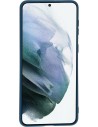 Mobiparts Silicone Cover Samsung Galaxy S21 Plus Blueberry Blue