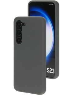 Mobiparts Silicone Cover Samsung Galaxy S23 Urban Grey