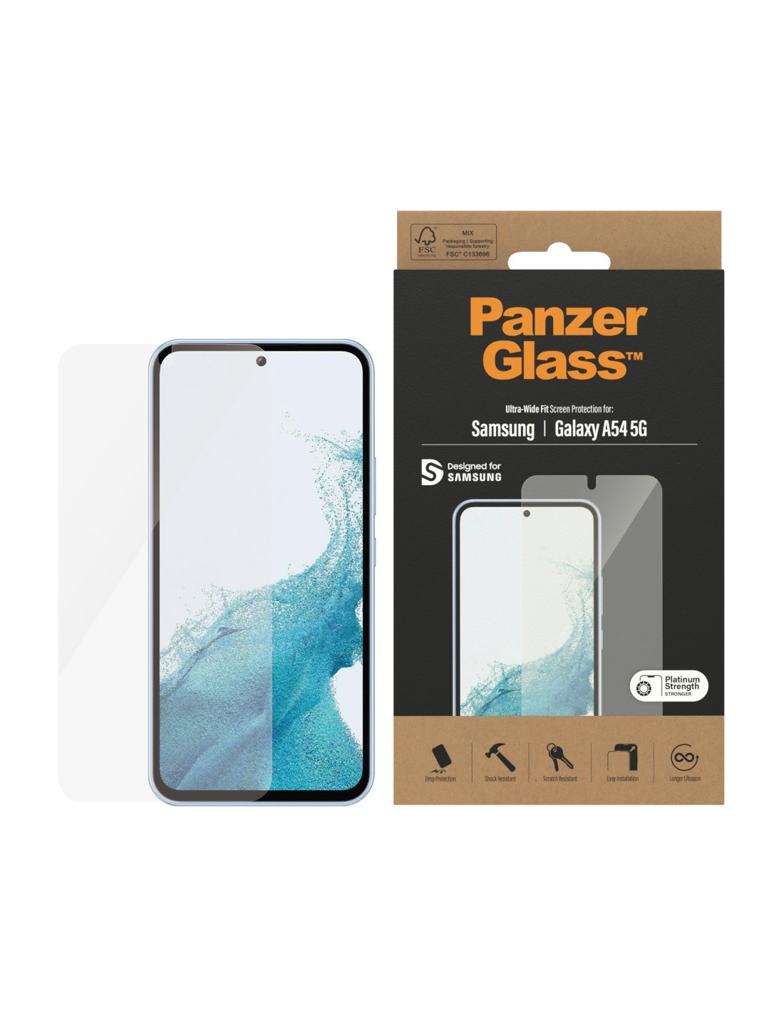 PanzerGlass Samsung Galaxy A54 5G Ultra Wide Fit