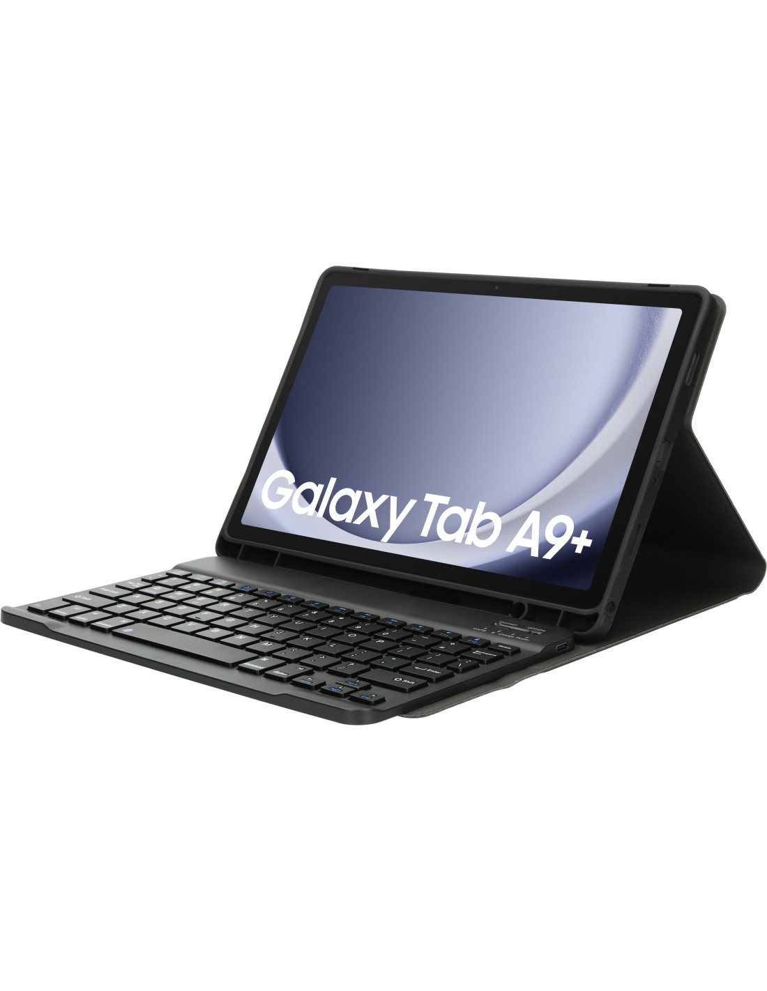 Mobiparts Bluetooth Keyboard Case Samsung Galaxy Tab A9 Plus  (2023) Black