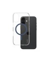CARE by PanzerGlass Flagship Case Transparent Urban Combat w. Blue MagSafe iPhone 16