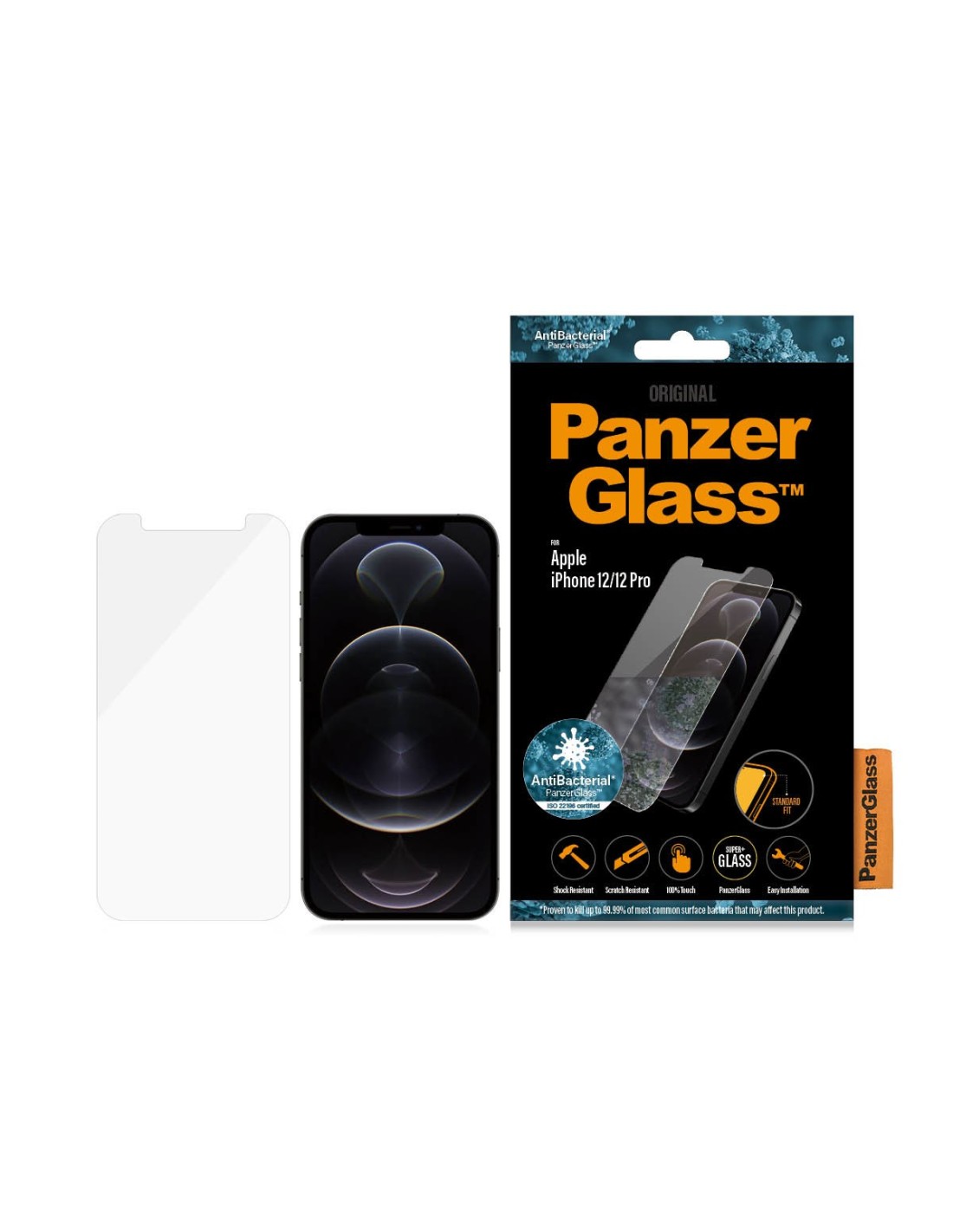 PanzerGlass Apple iPhone 12 12 Pro Super+ Glass