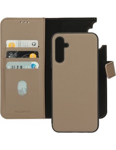 Mobiparts Leather 2 in 1 Wallet Case Samsung Galaxy A14 4G 5G (2023) Taupe
