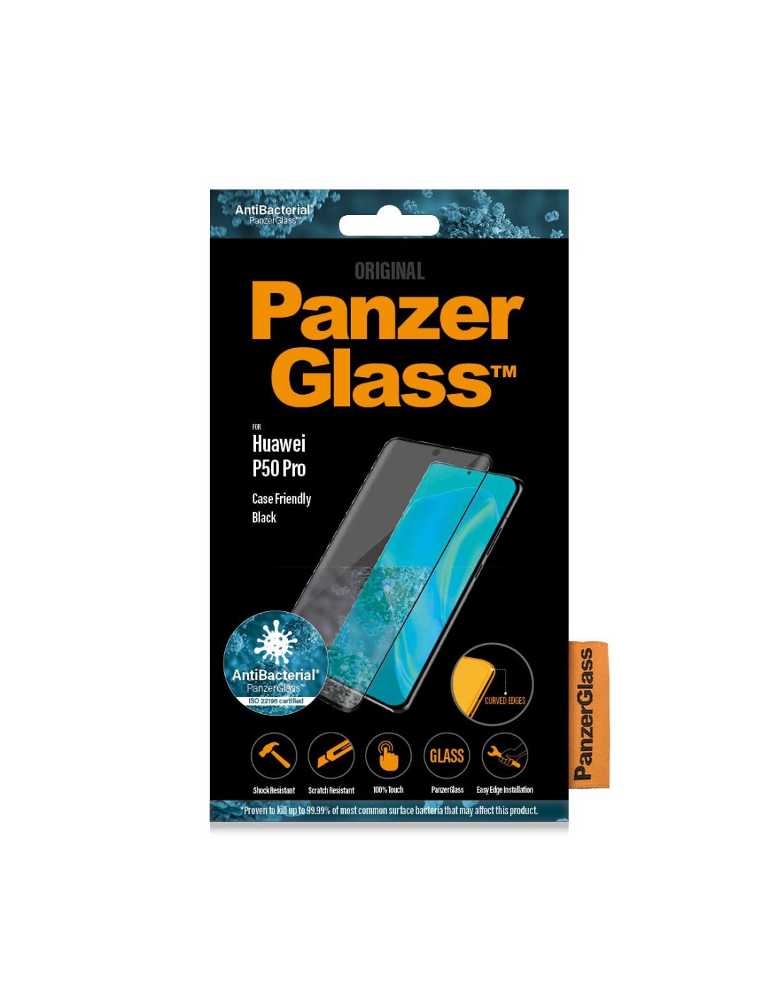 PanzerGlass Huawei P50 Pro Black CF Super+ Glass AB