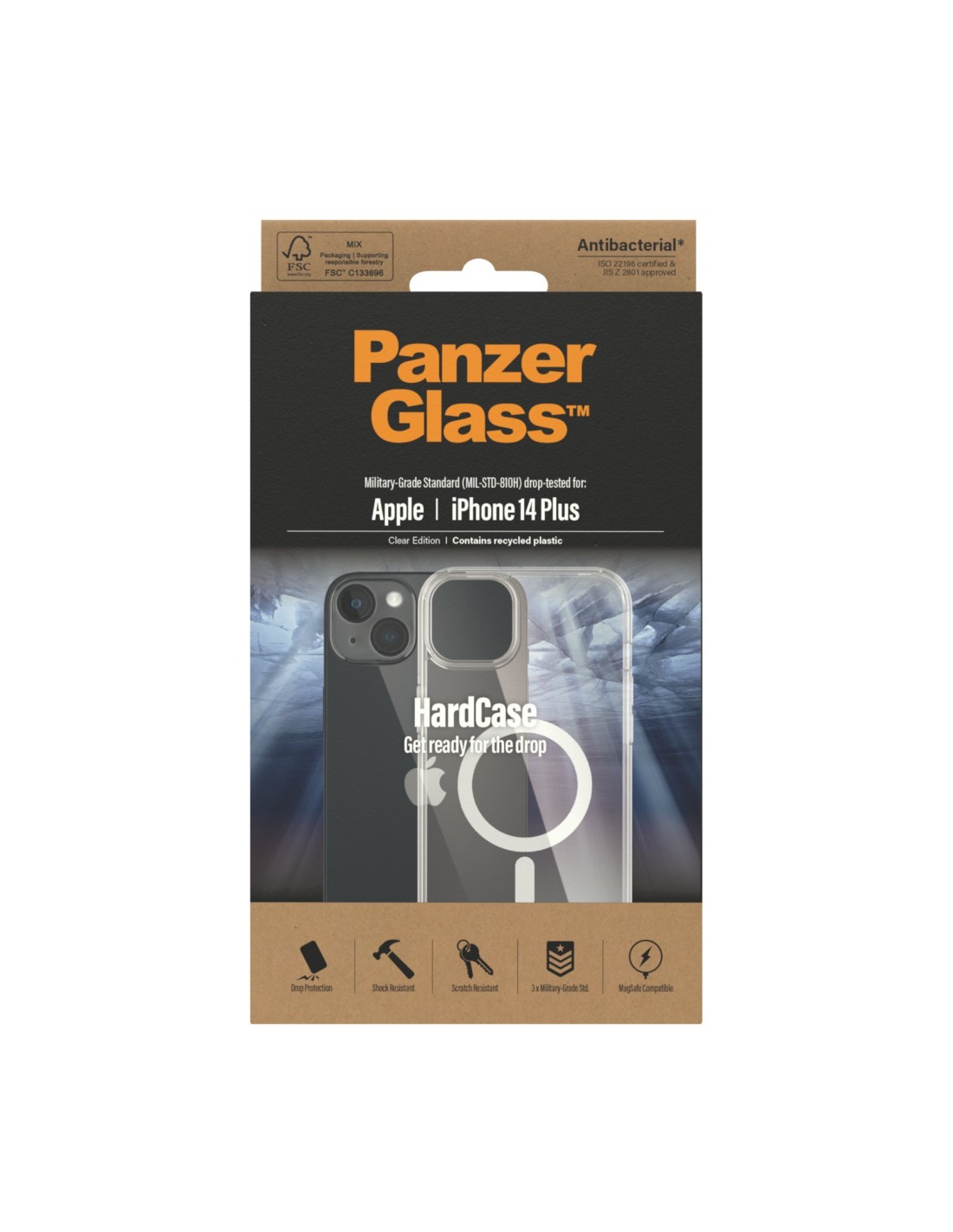 PanzerGlass Apple iPhone 14 Plus MagSafe HardCase Clear