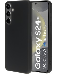 Mobiparts Silicone Cover Samsung Galaxy S24 Plus Black