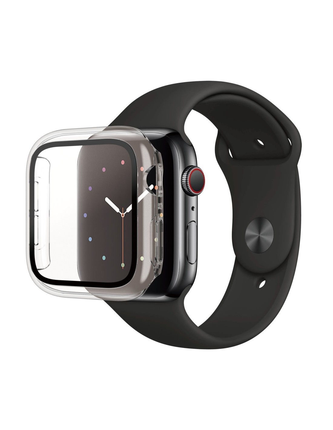PanzerGlass Full Body Apple Watch 4 5 6 SE (44 mm) - Clear Anti-Bacterial