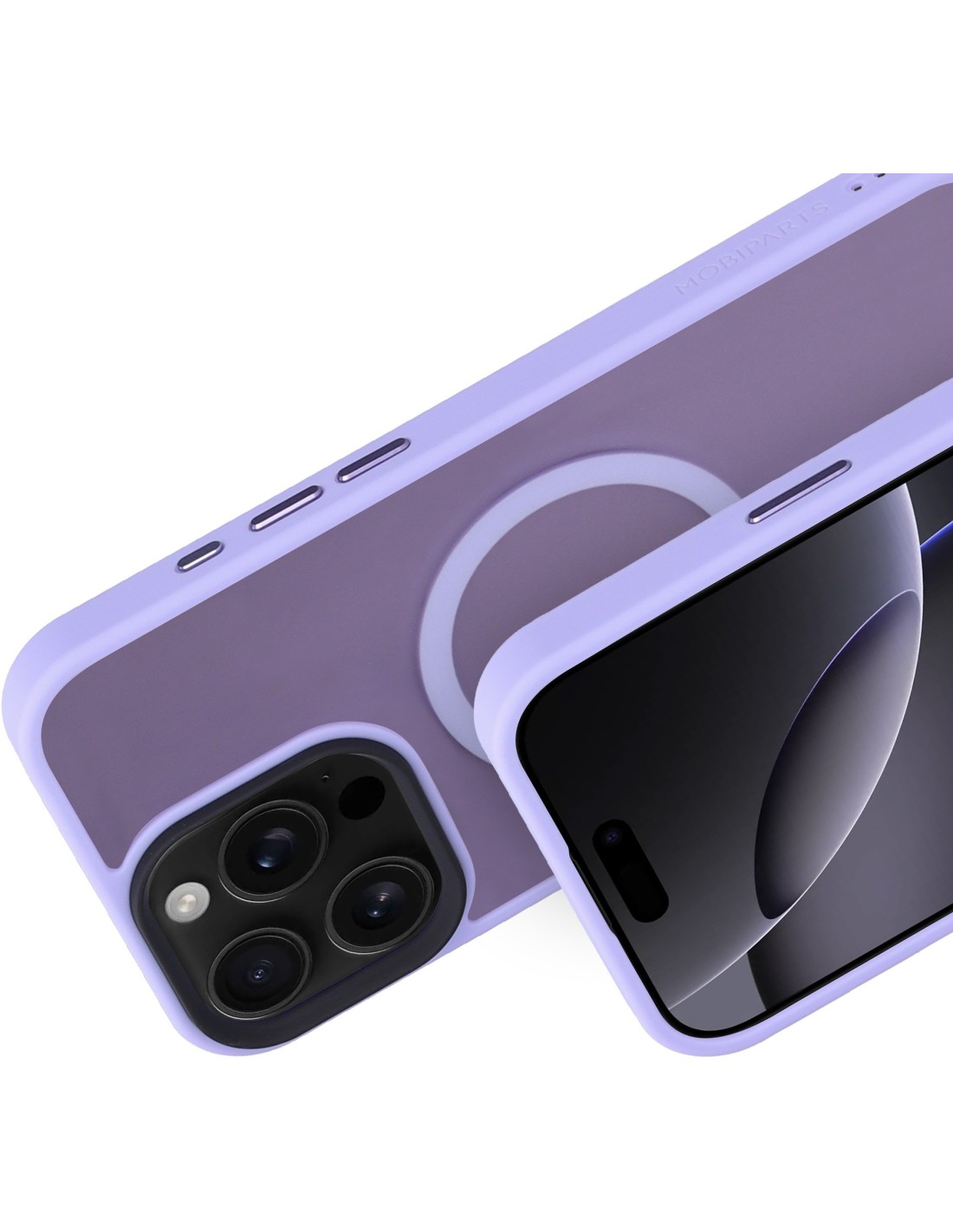 Mobiparts Hardcover Apple iPhone 16 Pro Max Satin Lila (Magsafe Compatible)