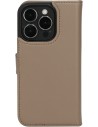 Mobiparts Leather 2 in 1 Wallet Case Apple iPhone 15 Pro Taupe