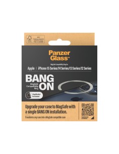 PanzerGlass Bang On MagSafe Compatibility Ring Apple iPhone 15 14 13 12 2