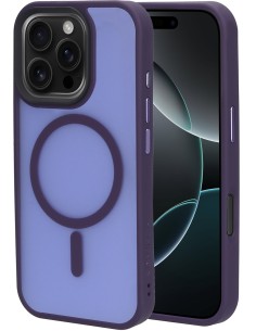 Mobiparts Hardcover Apple iPhone 16 Pro Satin Purple (Magsafe Compatible)