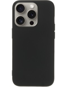 Mobiparts Silicone Cover Apple iPhone 15 Pro Black 2