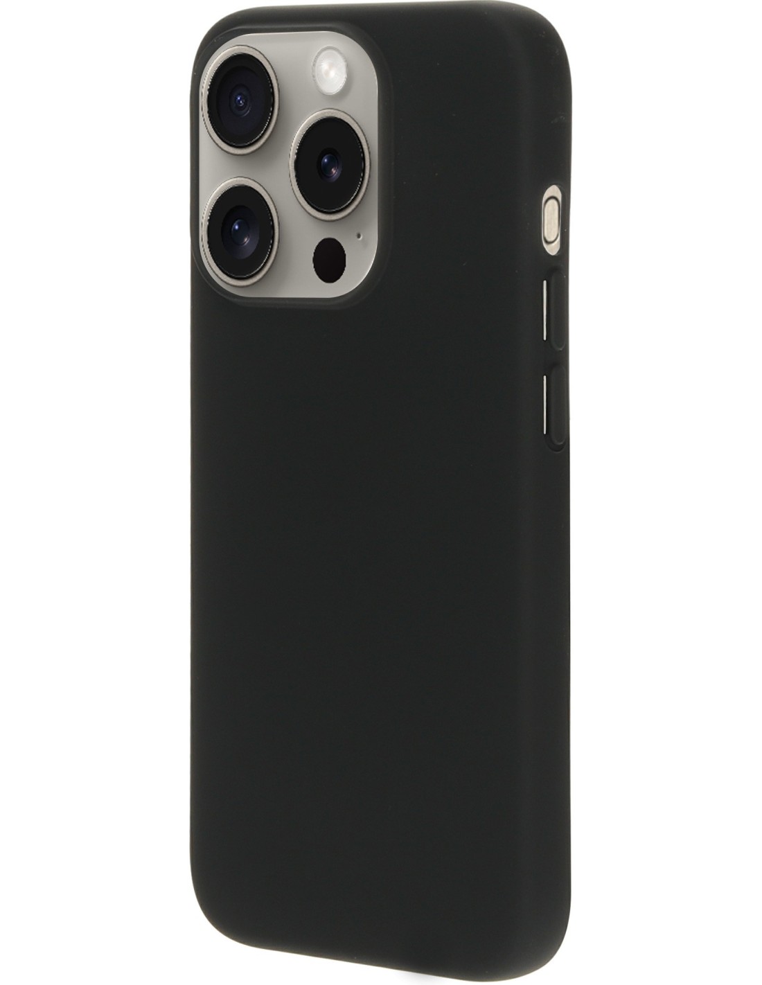 Mobiparts Silicone Cover Apple iPhone 15 Pro Black
