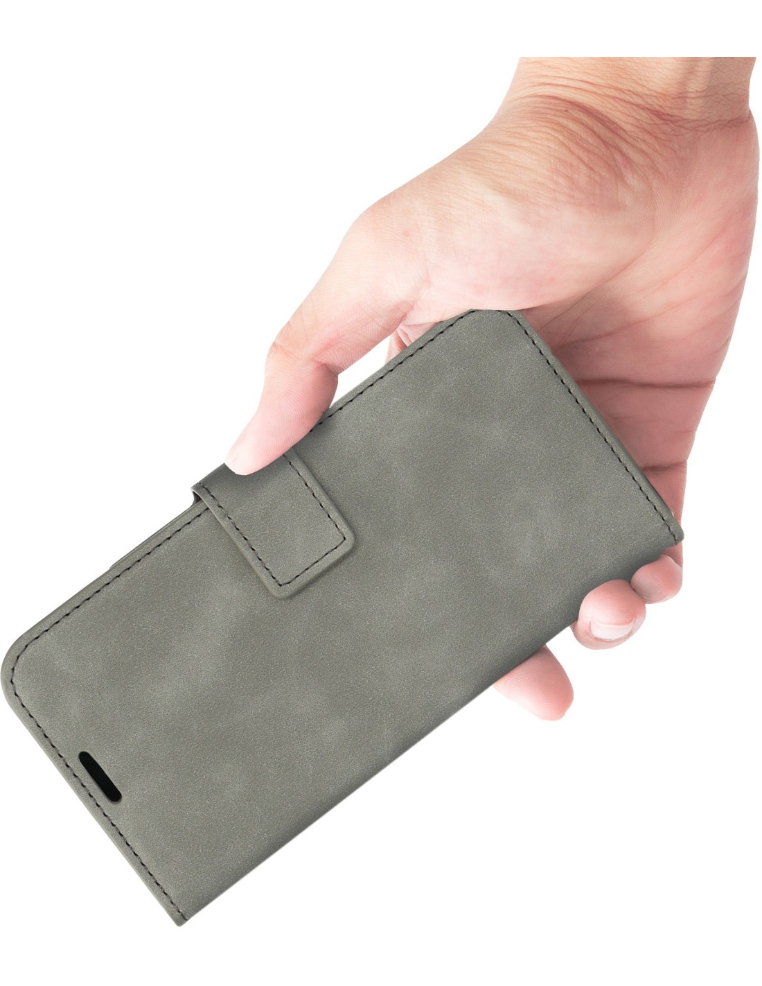 Mobiparts Classic Wallet Case Samsung Galaxy A35 5G (2024) Granite Grey