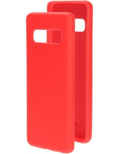 Mobiparts Silicone Cover Samsung Galaxy S10 Scarlet Red