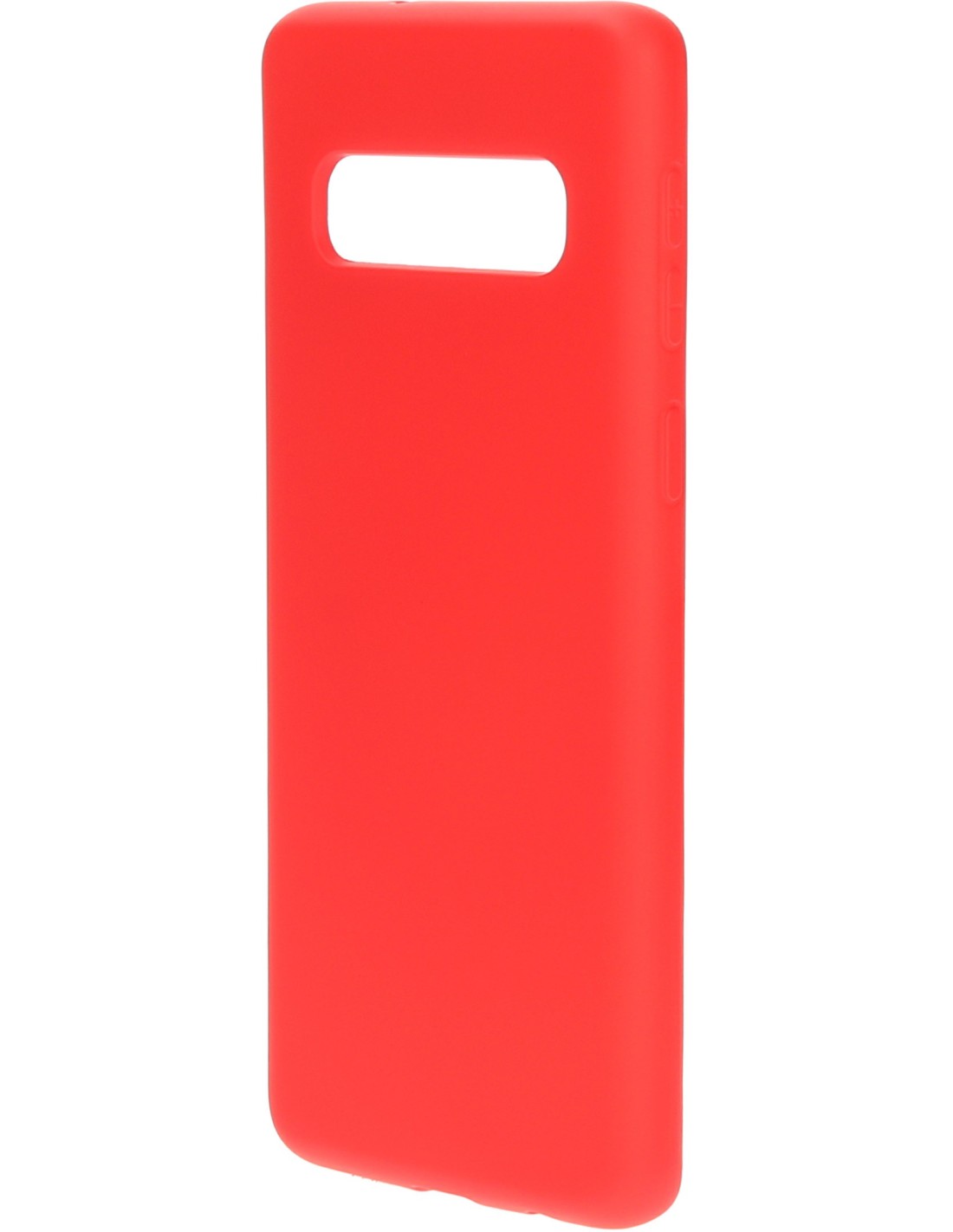 Mobiparts Silicone Cover Samsung Galaxy S10 Scarlet Red