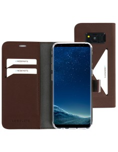 Mobiparts Classic Wallet Case Samsung Galaxy S8 Brown