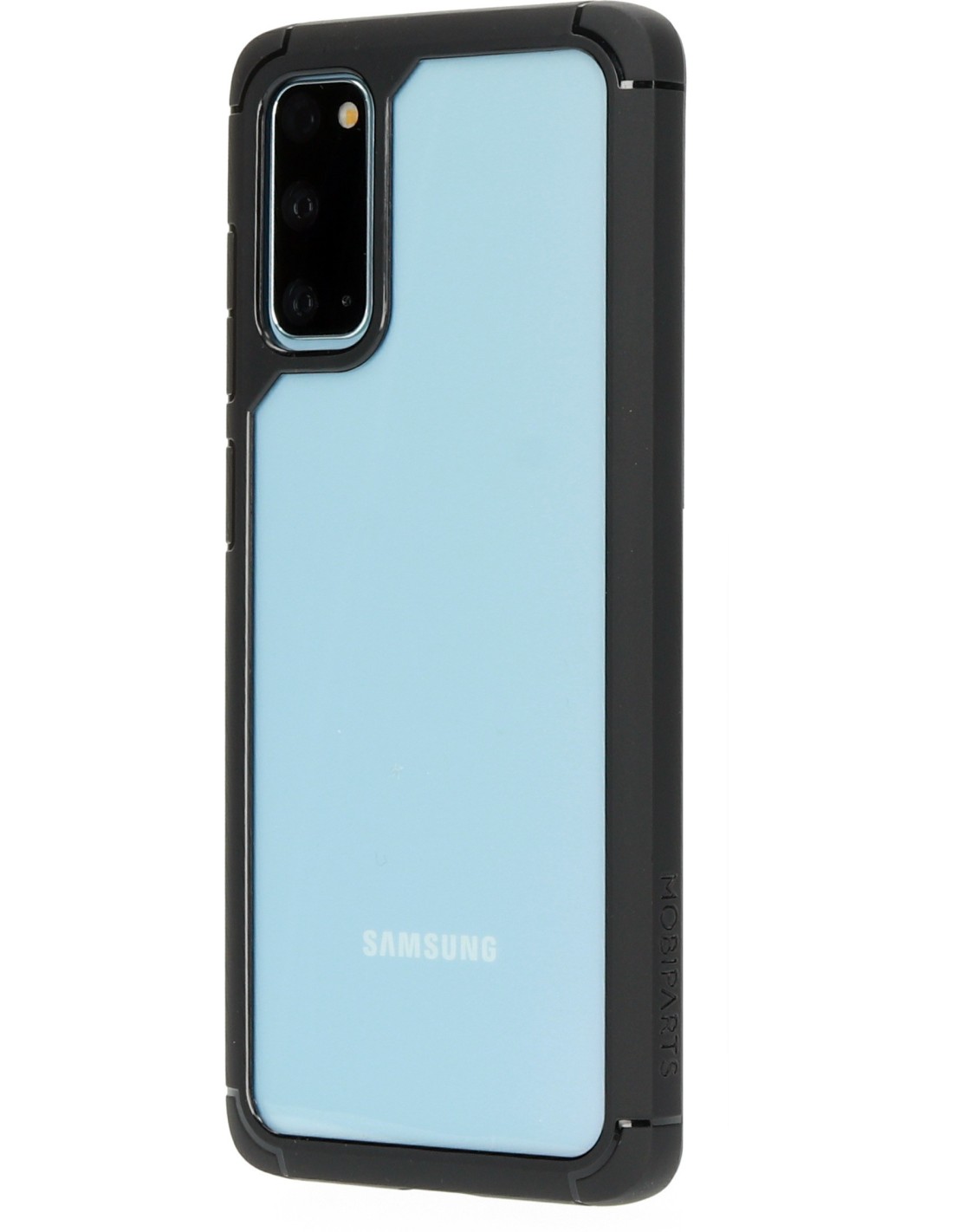 Mobiparts Rugged Clear Case Samsung Galaxy S20 4G 5G Black