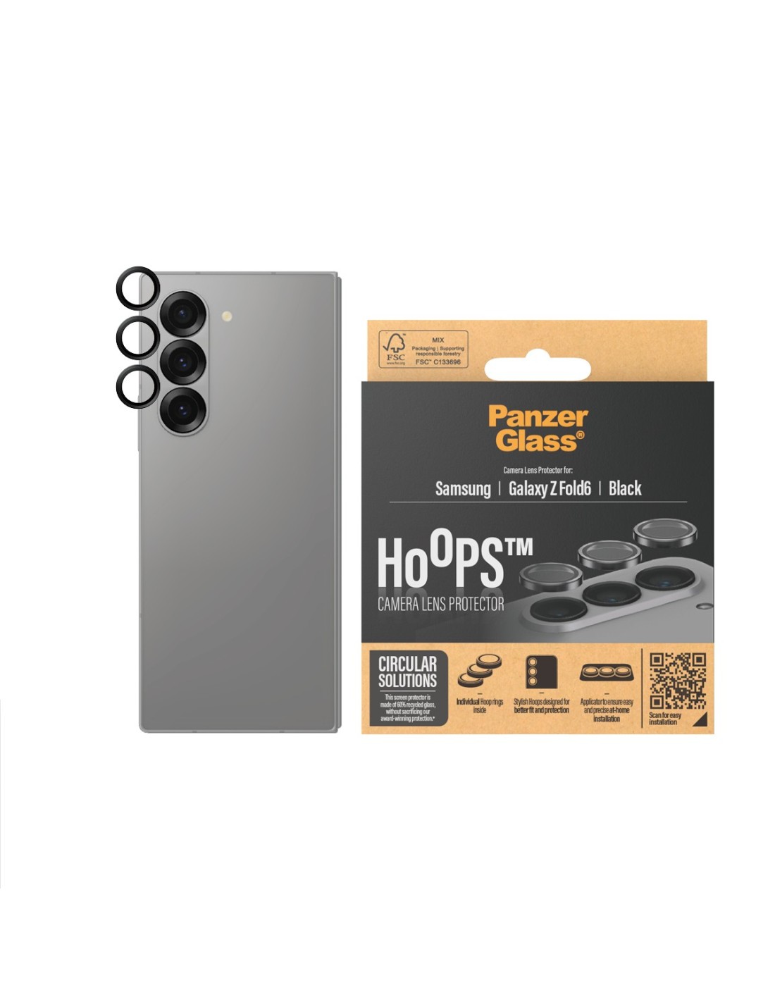PanzerGlass Hoops Rings Samsung Galaxy Z Fold6