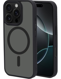 Mobiparts Hardcover Apple iPhone 16 Pro Satin Black (Magsafe Compatible)