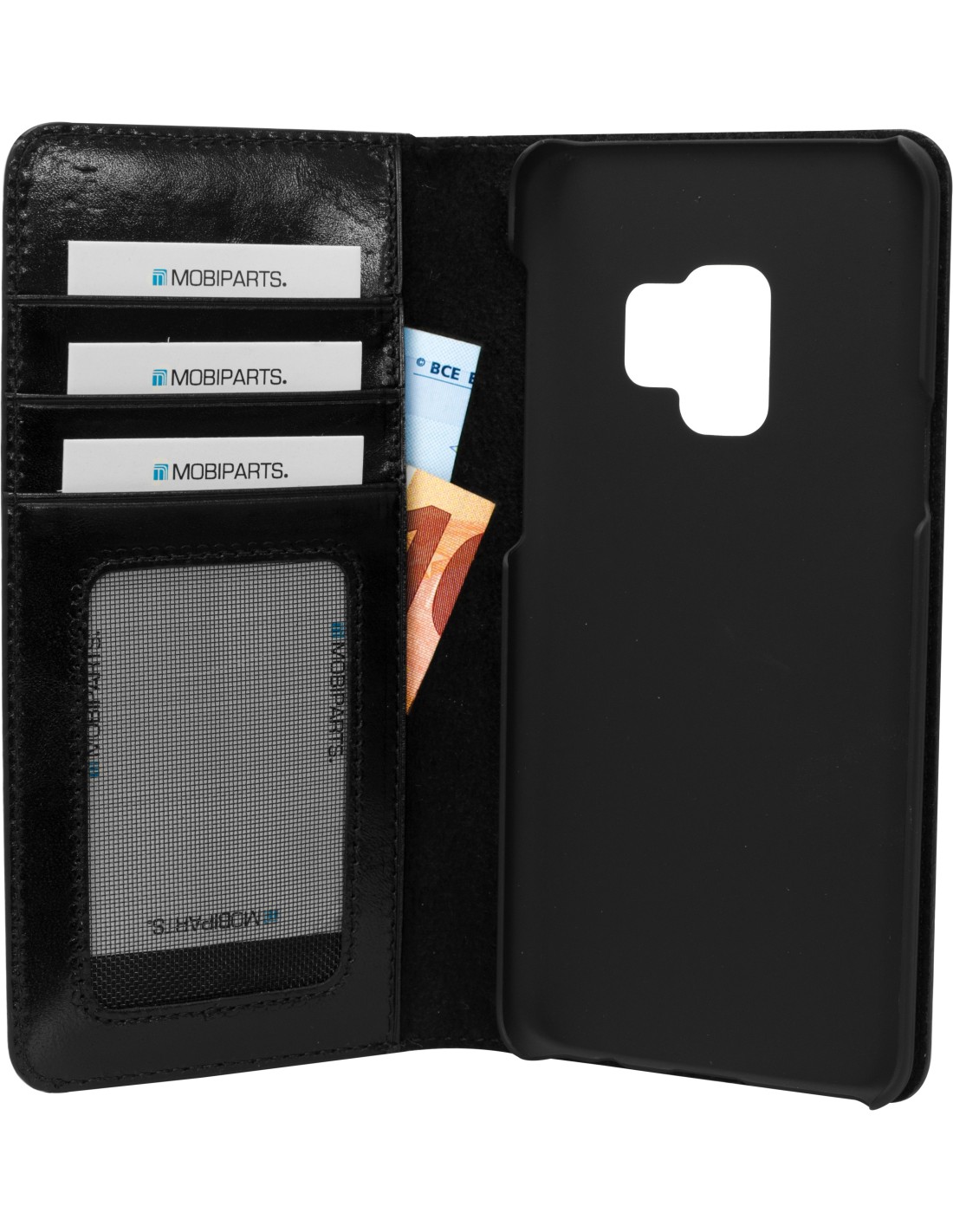 Mobiparts Excellent Wallet Case Samsung Galaxy S9 Jade Black