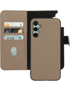 Mobiparts Leather 2 in 1 Wallet Case Samsung Galaxy A34 (2023) Taupe