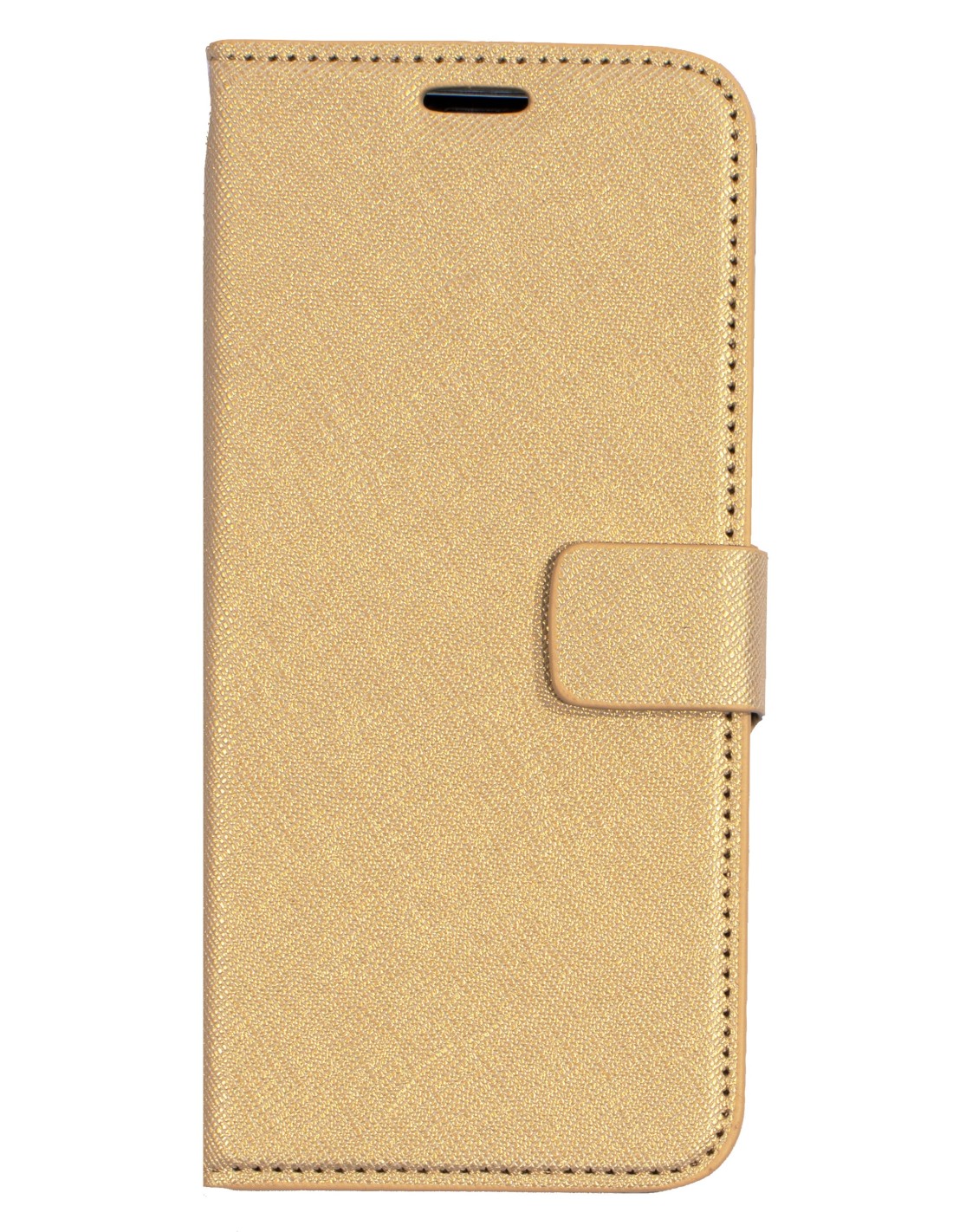 Mobiparts Saffiano Wallet Case Samsung Galaxy S9 Gold