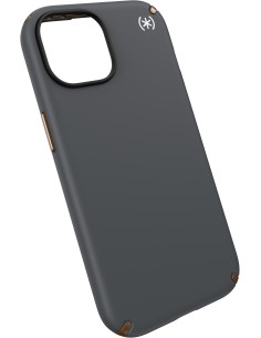 Speck Presidio2 Pro + MS Apple iPhone 16e 15 14 13 Charcoal Grey -  with Microban